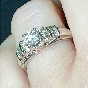 Brand new never used diamond ring